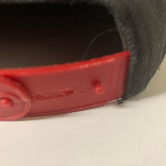 Jordan Hat Cap Snap Back Black Red Jump Man Elephant Print Boys Youth Kids - Picture 5 of 9